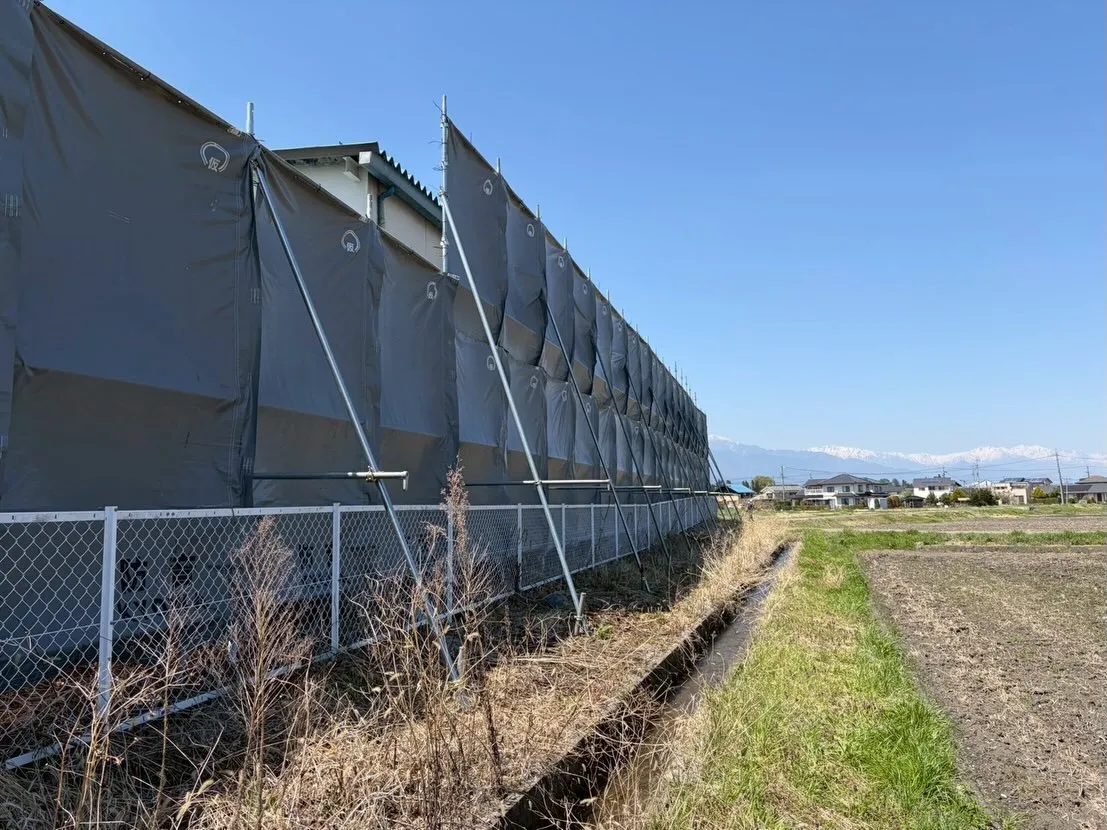 4月施工実績【松本市・塩尻市・安曇野市 足場工事】